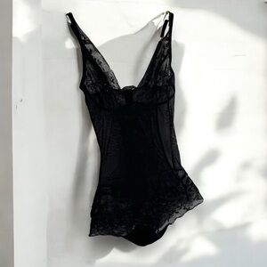 Victoria secret lace teddy bodysuit XS